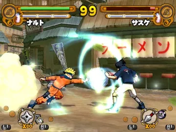 Naruto - Ultimate Ninja 3 screen shot game playing